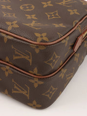 2009 Canvas Monogram Sac de Poche Brown