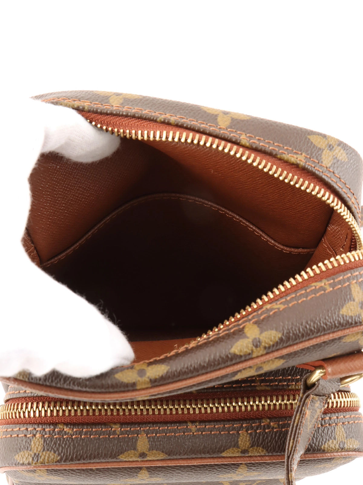 2009 Canvas Monogram Sac de Poche Brown