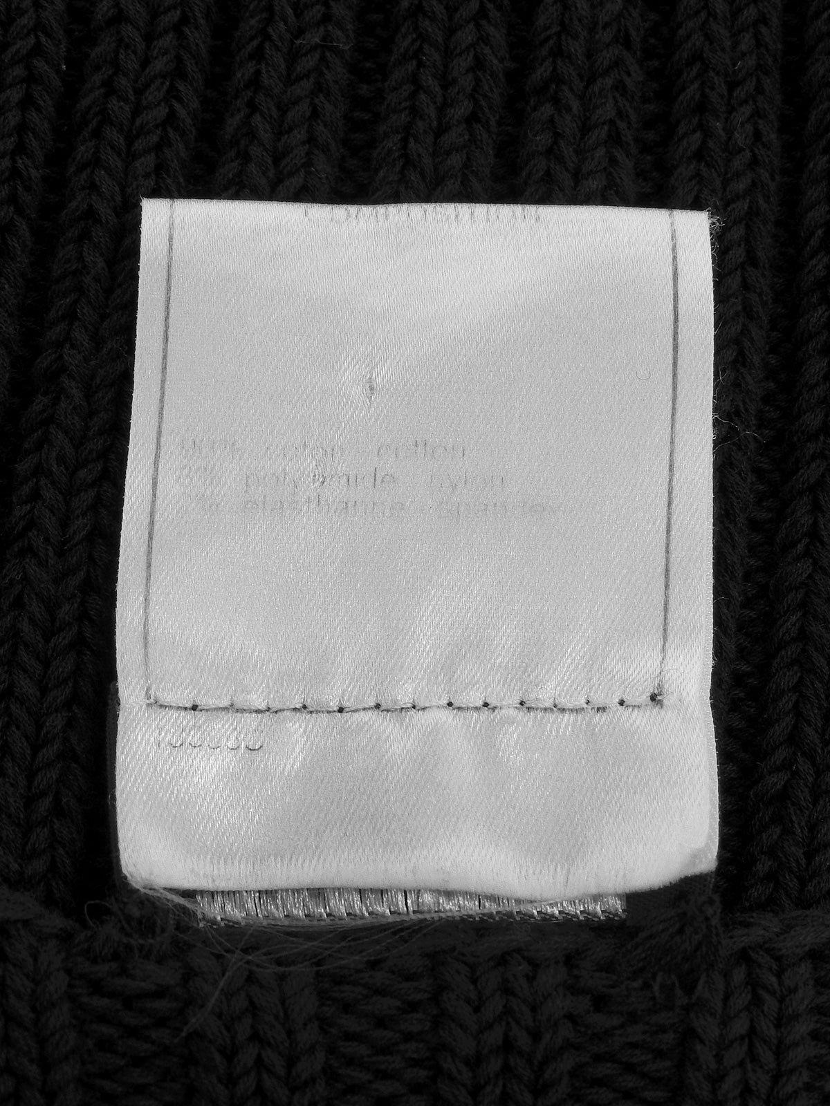 2002年製 スクエアロゴプレートノースリーブトップス ブラック