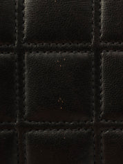 Circa 2000 Chanel Chocolate Bar 2.55 CC Mark Chain Bag, Black