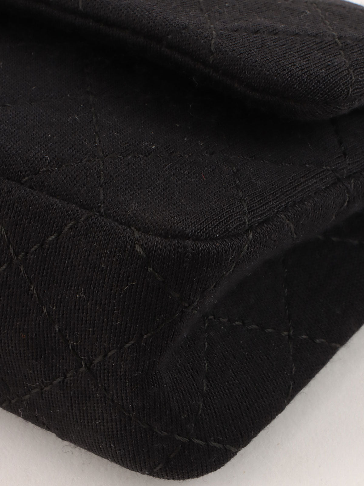 2007 Cotton 2.55 链条单肩包，黑色