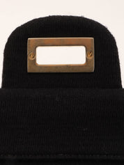 2007 Cotton 2.55 链条单肩包，黑色