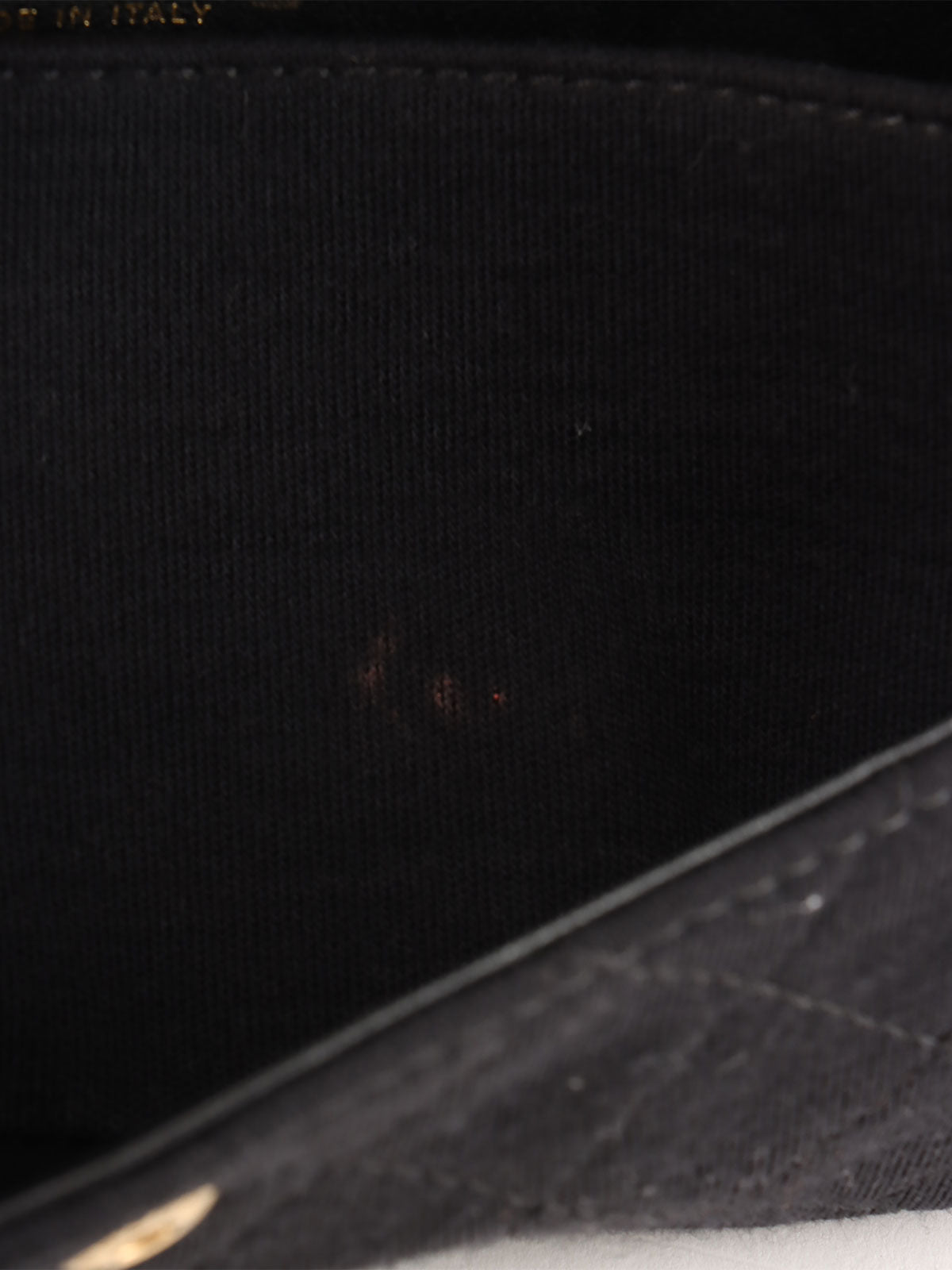 2007 Cotton 2.55 链条单肩包，黑色