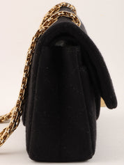 2007 Cotton 2.55 Chain Shoulder Bag, Black
