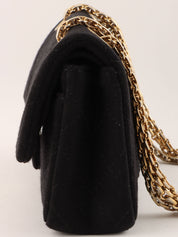 2007 Cotton 2.55 Chain Shoulder Bag, Black