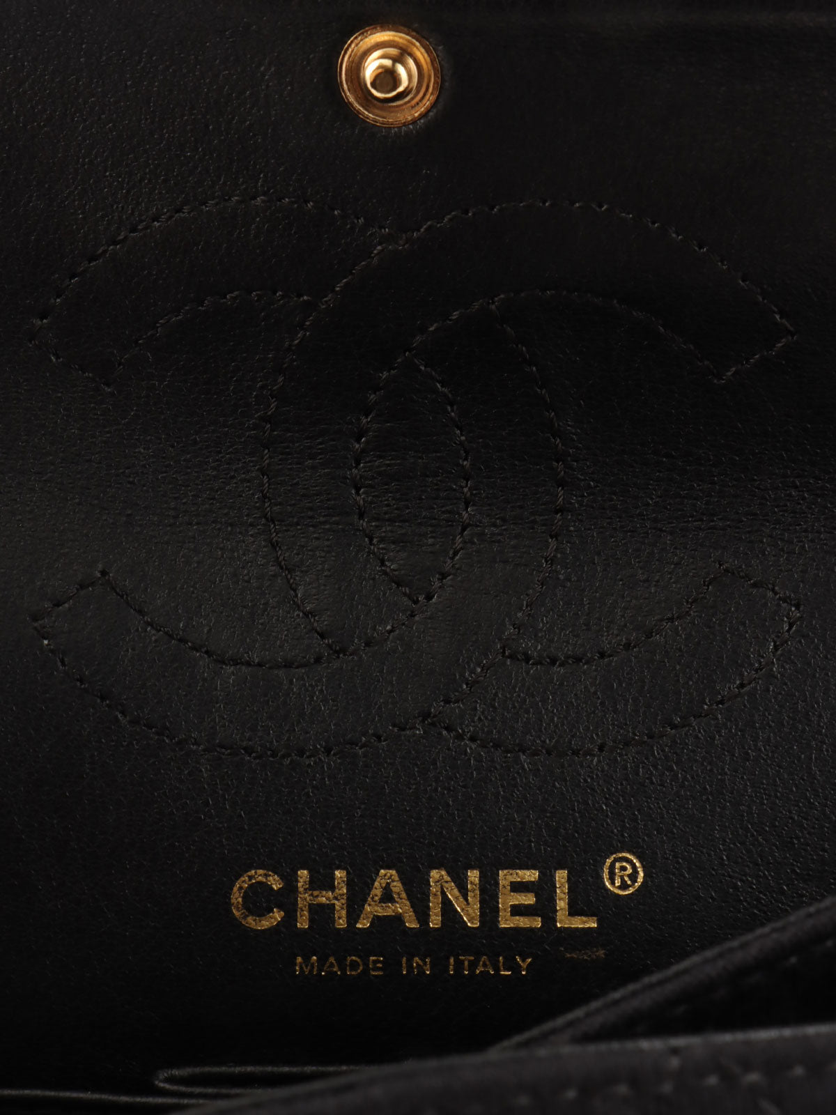 2007 Cotton 2.55 Chain Shoulder Bag, Black
