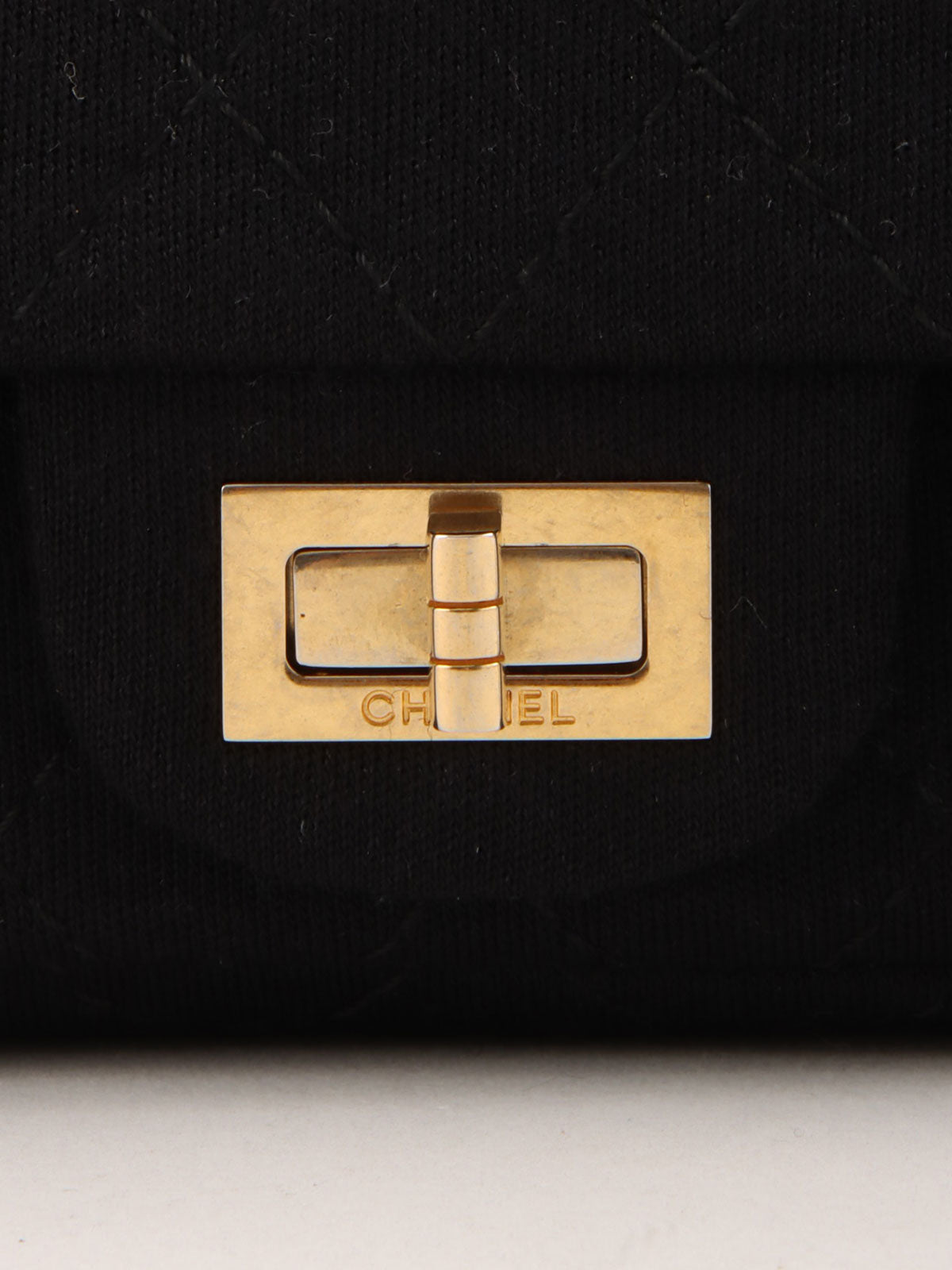 2007 Cotton 2.55 Chain Shoulder Bag, Black