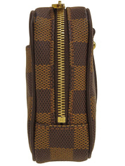 2007 Damier Etui Okapi 帆布小号棕色
