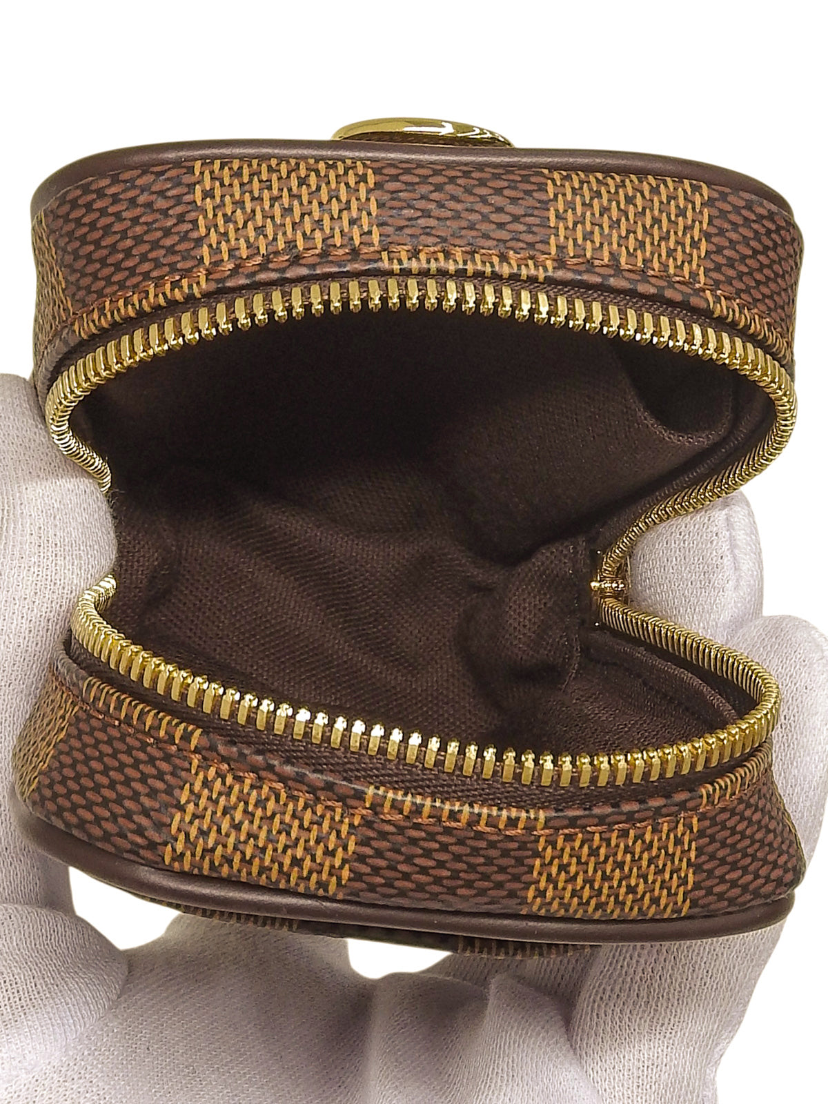 2007 Damier Etui Okapi Canvas PM Brown
