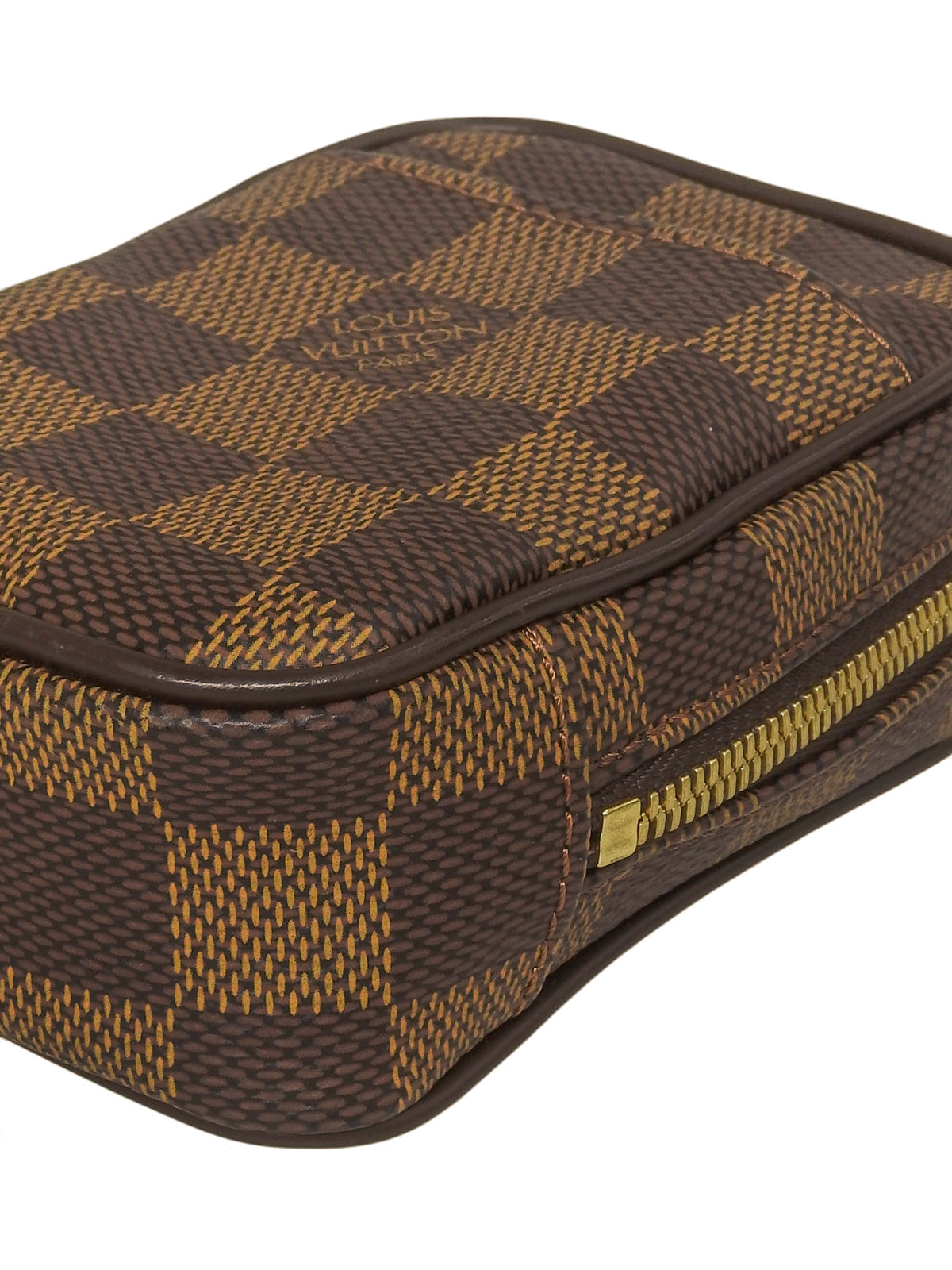 2007 Damier Etui Okapi Canvas PM Brown