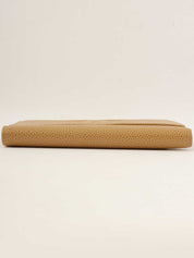 2003年頃製 キャビアスキンCCマークステッチウォレット ベージュ