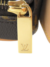 2003 Canvas Monogram Croissant MM Brown