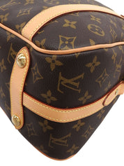 2010年製 キャンバスモノグラムストレーザGM ブラウン