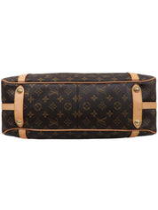 2010年製 キャンバスモノグラムストレーザGM ブラウン