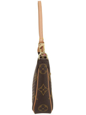 2006年製 キャンバスモノグラムペルフォポシェットアクセソワール ブラウン