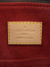 2004 Monogram Cousin GM Canvas Handbag, Brown