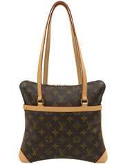 2004 Monogram Cousin GM Canvas Handbag, Brown