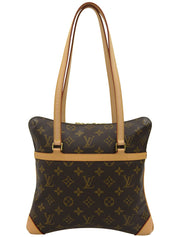 2004 Monogram Cousin GM Canvas Handbag, Brown