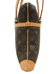 2004 Monogram Cousin GM Canvas Handbag, Brown