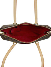 2004 Monogram Cousin GM Canvas Handbag, Brown