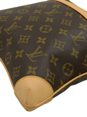 2004 Monogram Cousin GM Canvas Handbag, Brown