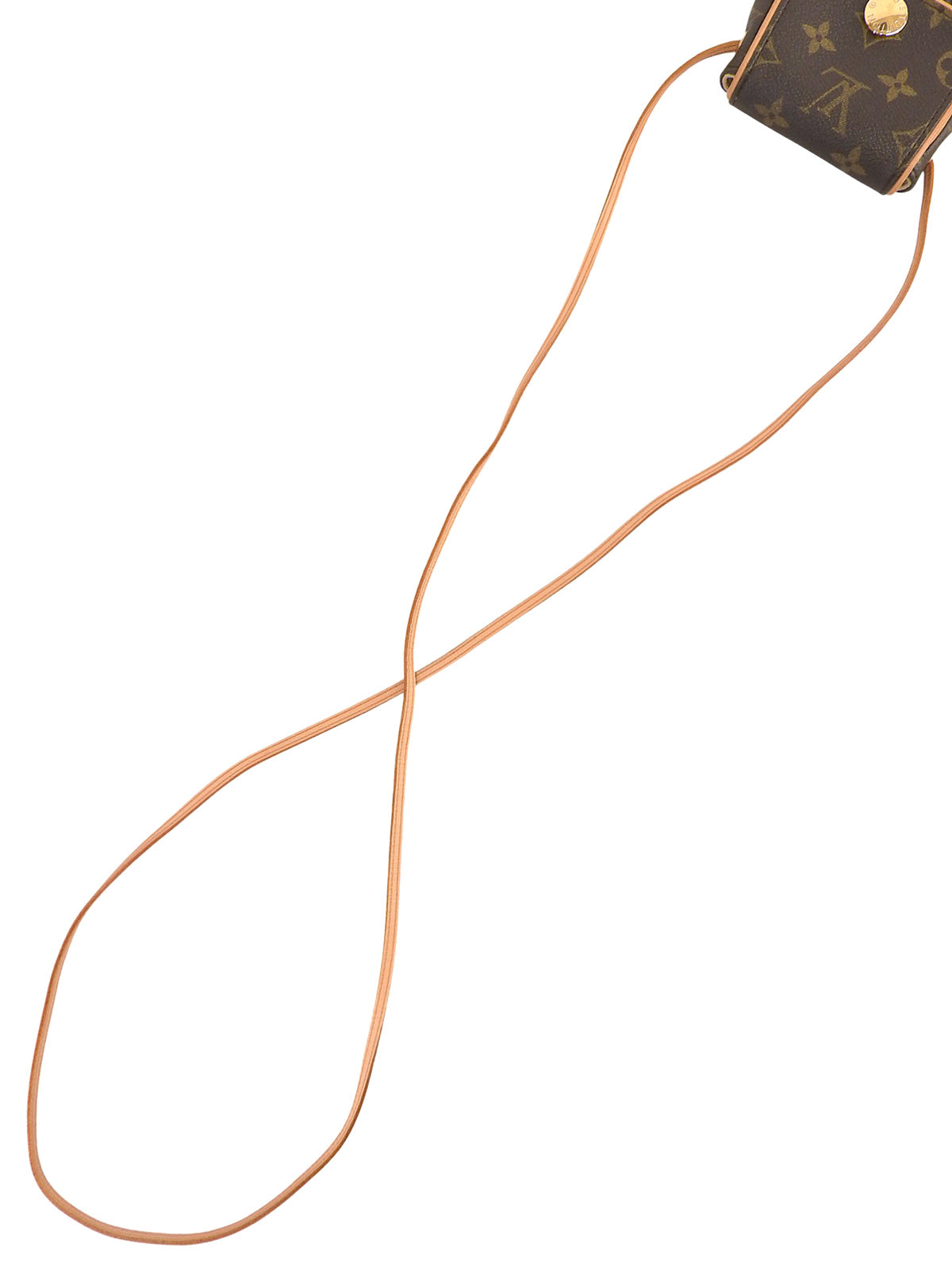 2006年製 キャンバスモノグラムポシェットカンクーン ブラウン