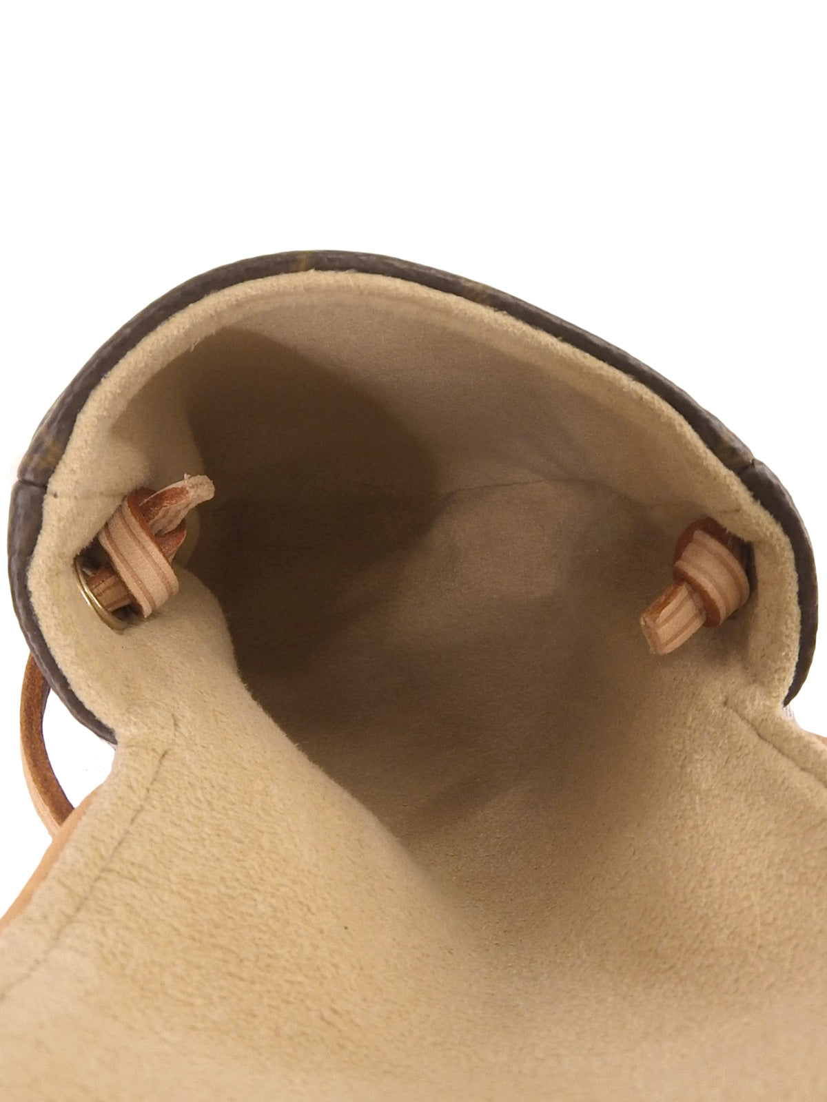 2006年製 キャンバスモノグラムポシェットカンクーン ブラウン