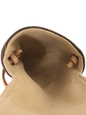 2006年製 キャンバスモノグラムポシェットカンクーン ブラウン