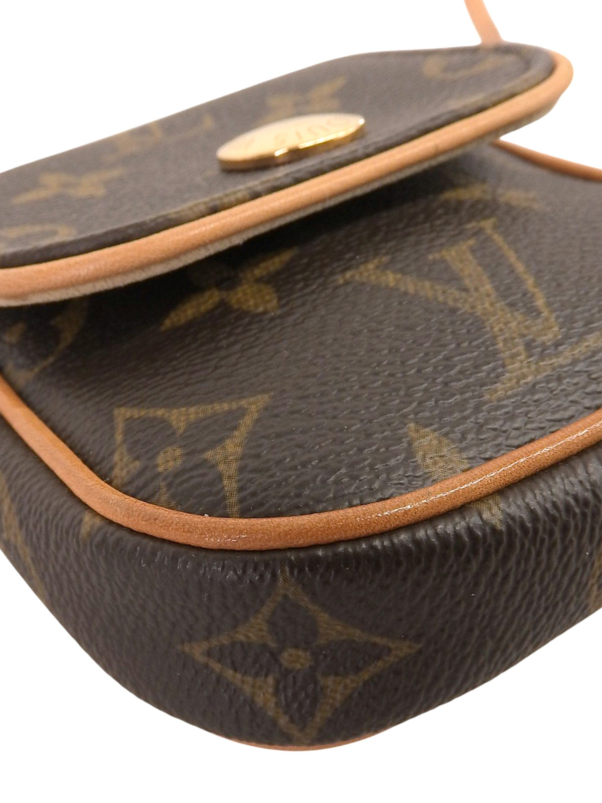 2006年製 キャンバスモノグラムポシェットカンクーン ブラウン