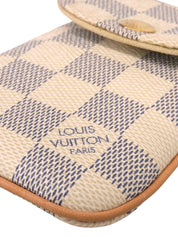 2010 Damier Etui Telephone Azur Canvas