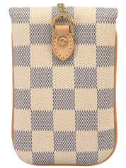 2010 Damier Etui Telephone Azur Canvas
