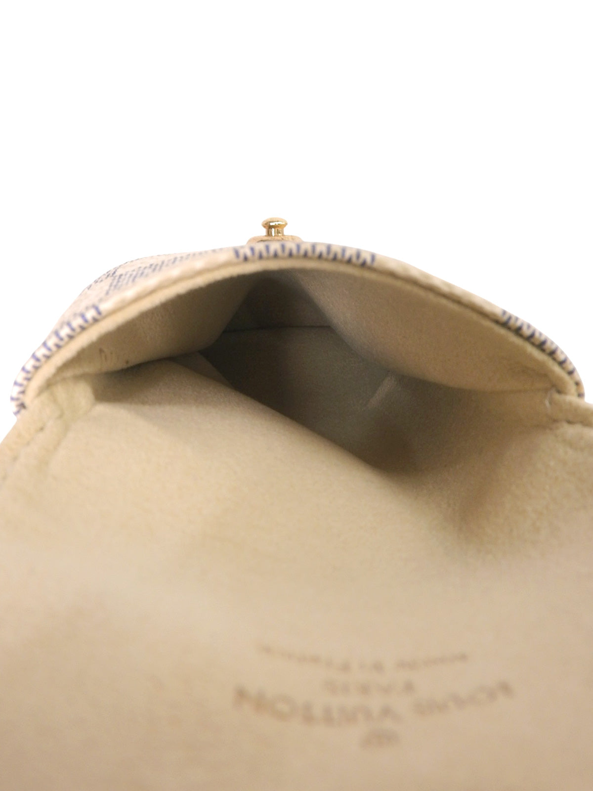 2010 Damier Etui Telephone Azur Canvas