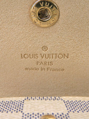 2010 Damier Etui Telephone Azur Canvas