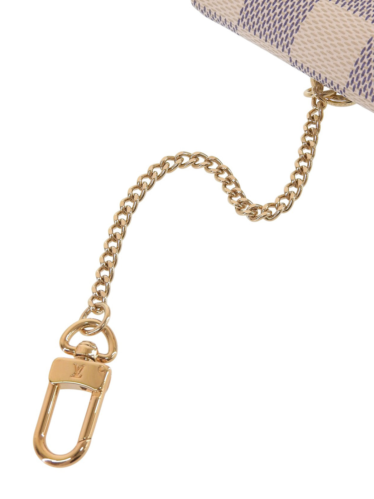 2010 Damier Etui Telephone Azur Canvas