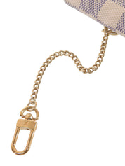 2010 Damier Etui Telephone Azur Canvas