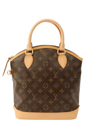 2008年製 キャンバスモノグラムロックイット ブラウン