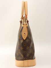 2008年製 キャンバスモノグラムロックイット ブラウン