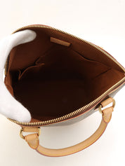 2008年製 キャンバスモノグラムロックイット ブラウン