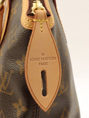 2008年製 キャンバスモノグラムロックイット ブラウン