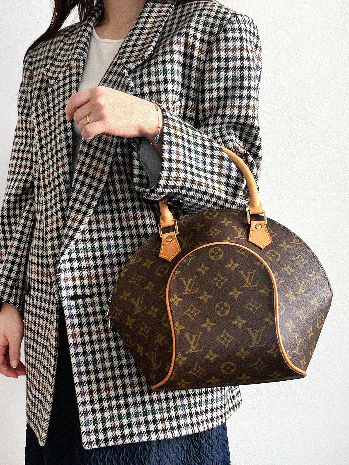 2006 Monogram Ellipse Canvas PM Brown