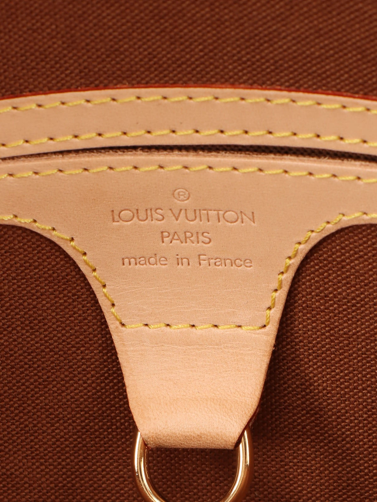 2006 Monogram Ellipse Canvas PM Brown