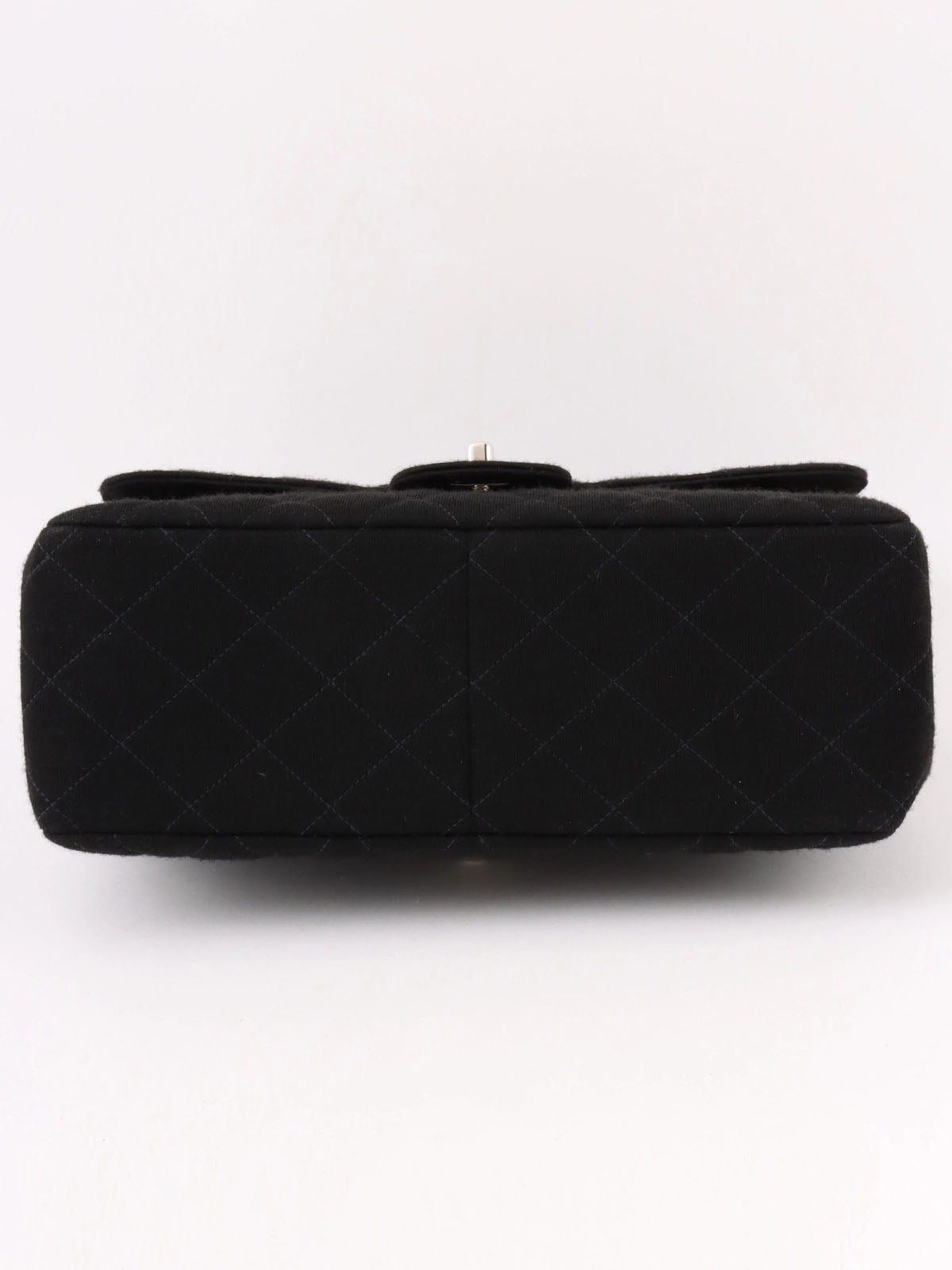 1997 Cotton Double-Face CC Turnlock Handbag, Black