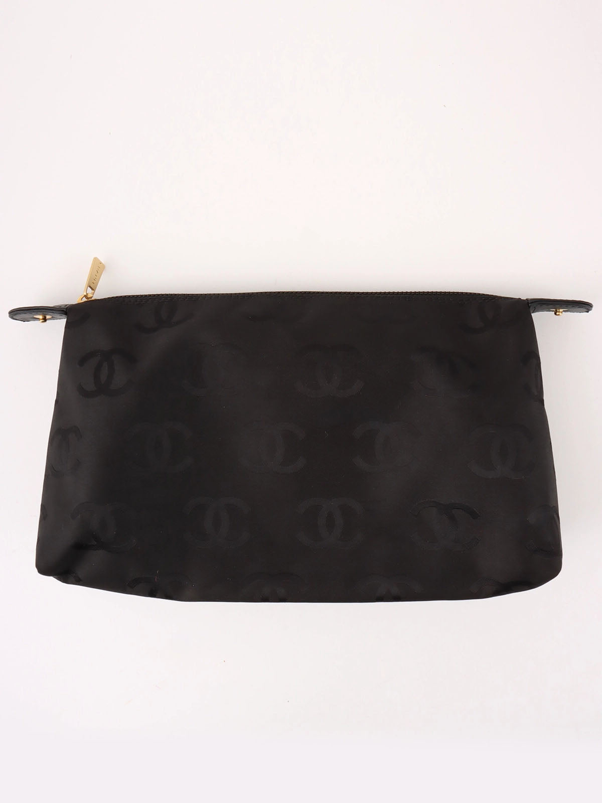 2003 Wild Stitch CC Mark Plate Handbag Black