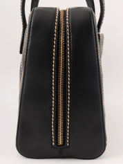 2003 Wild Stitch CC Mark Plate Handbag Black