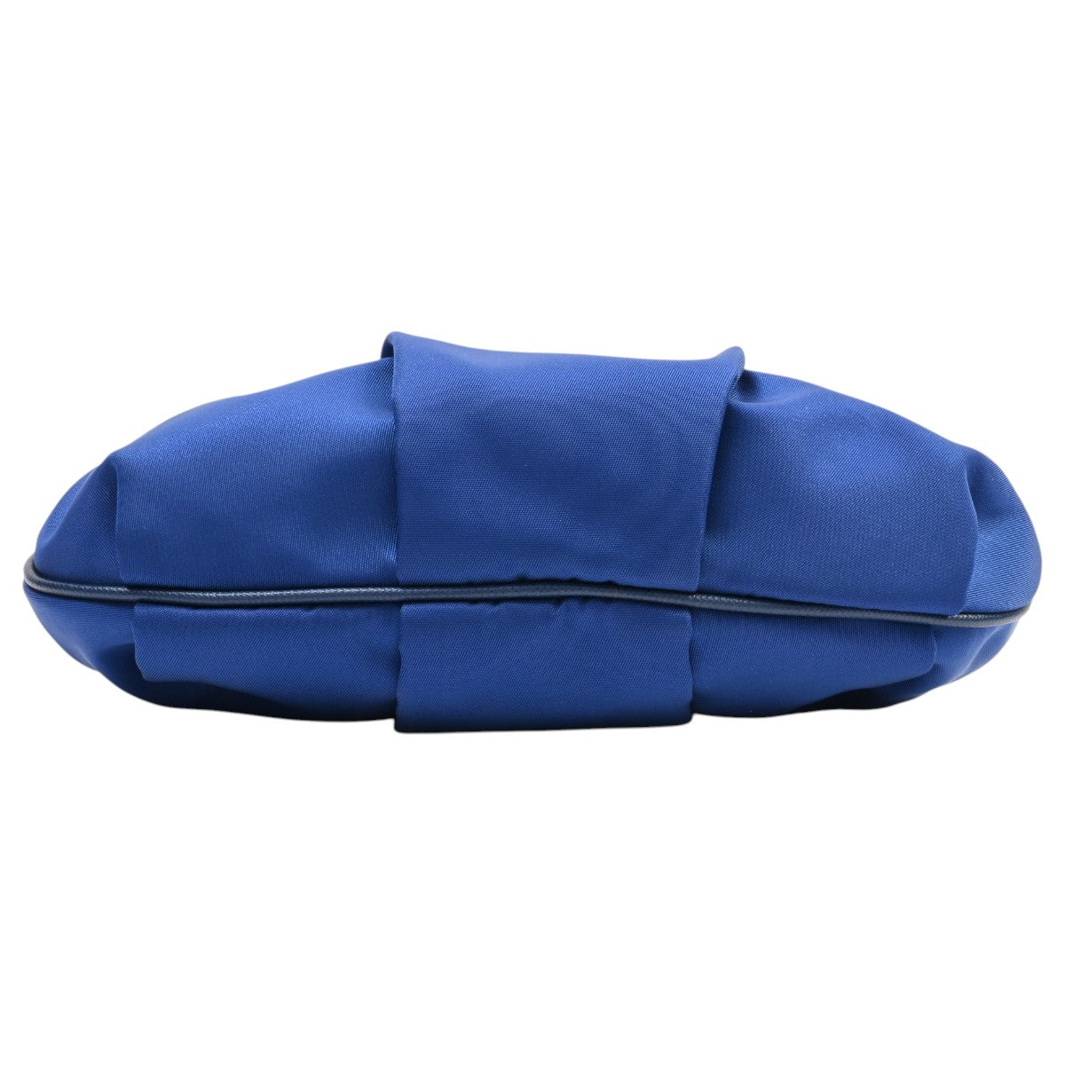 Logo Plate Strap Pouch Blue