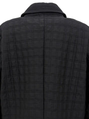 ナイロンメデューサジップアップジャケット ブラック