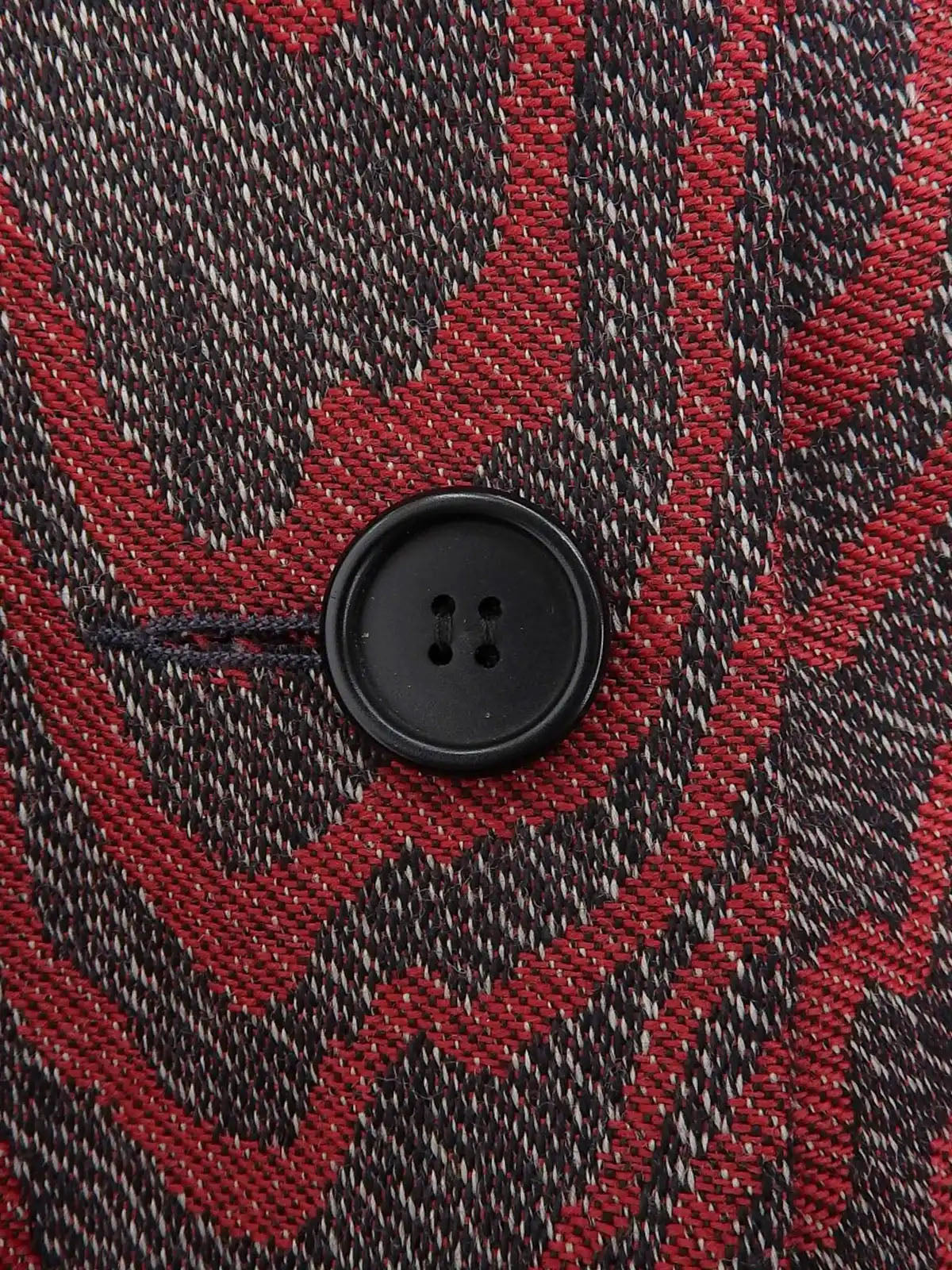Wool design pattern set in red/dark brown