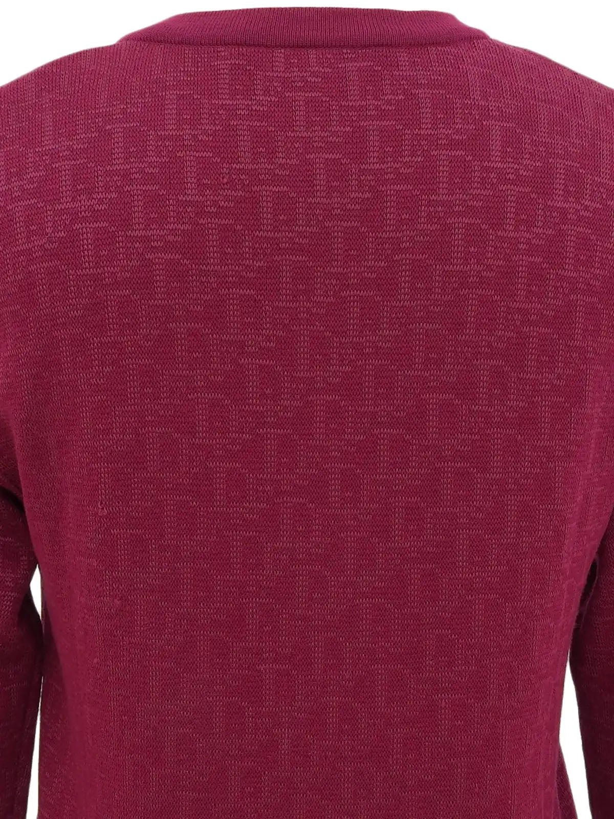 Trotter Pattern Knit Cardigan in Dahlia Purple