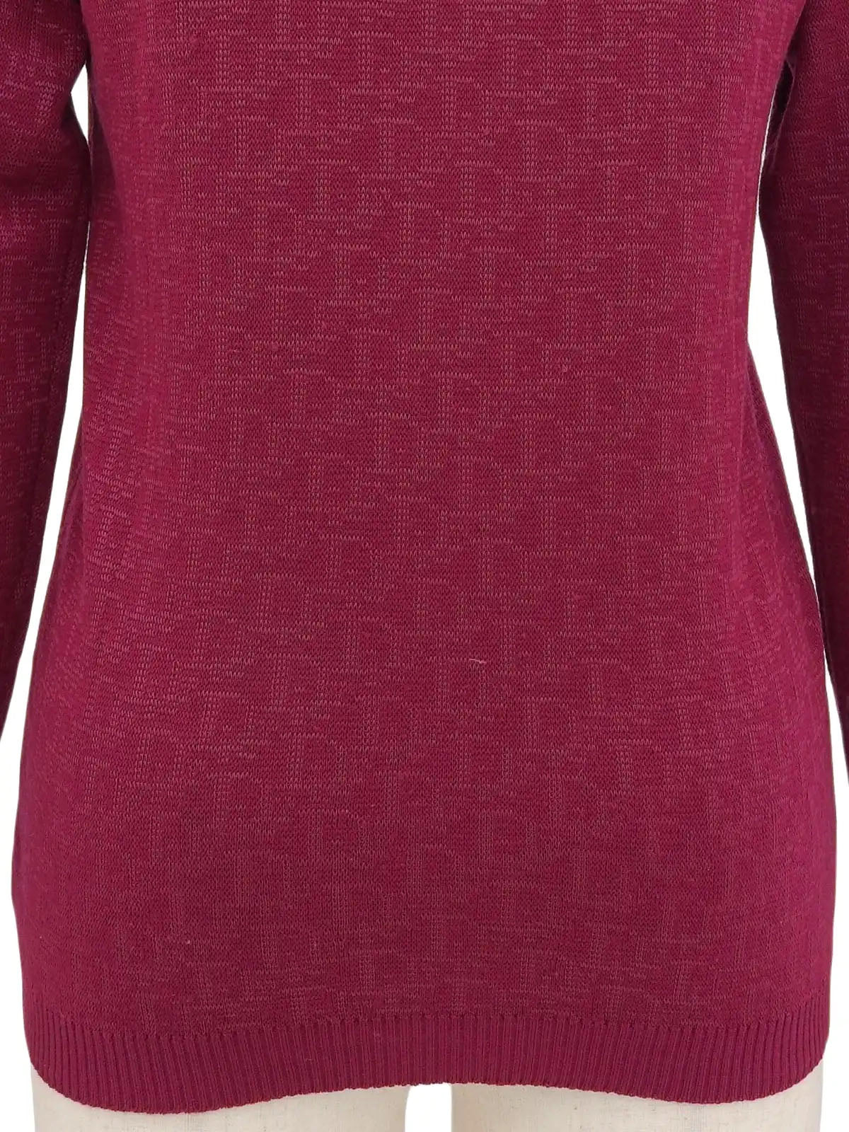 Trotter Pattern Knit Cardigan in Dahlia Purple