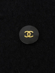 1995 CC mark button double-breasted jacket in black